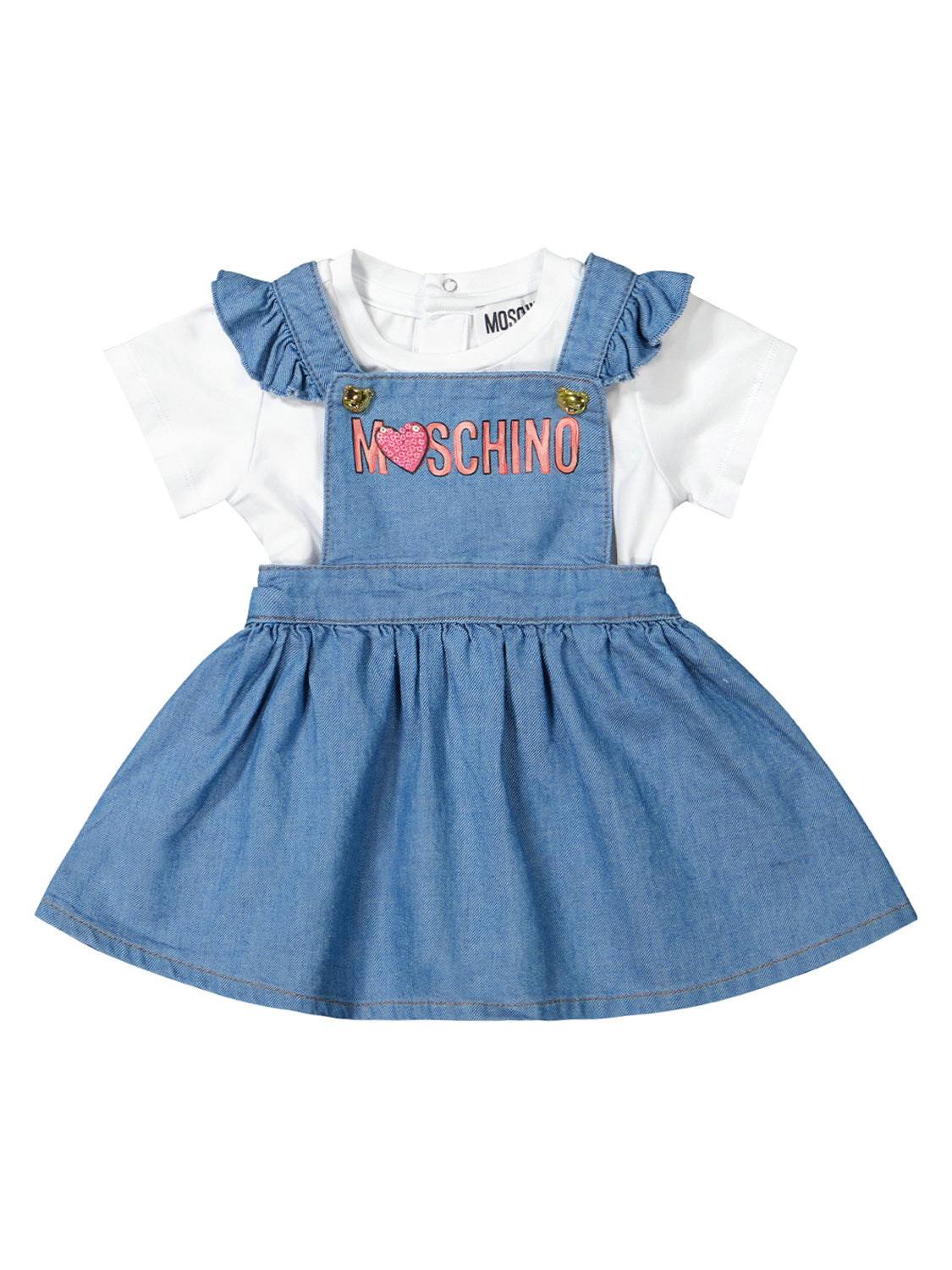 Moschino Kids clothing set Blue in Blue 6900273870-3.jpg | NICKIS.com