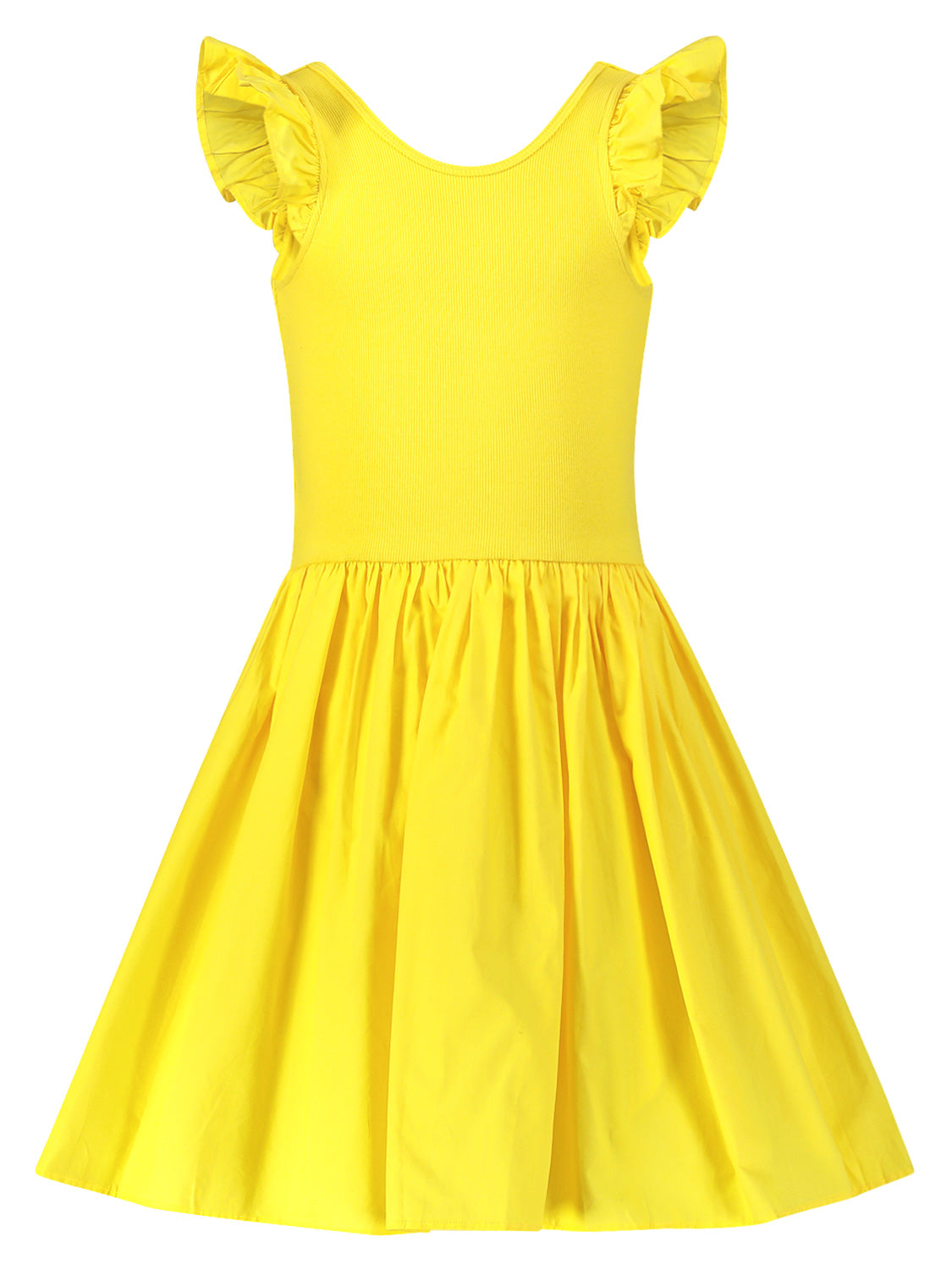 Molo Kids dress Cloudia Yellow in Yellow 6900298427-1.jpg | NICKIS.com