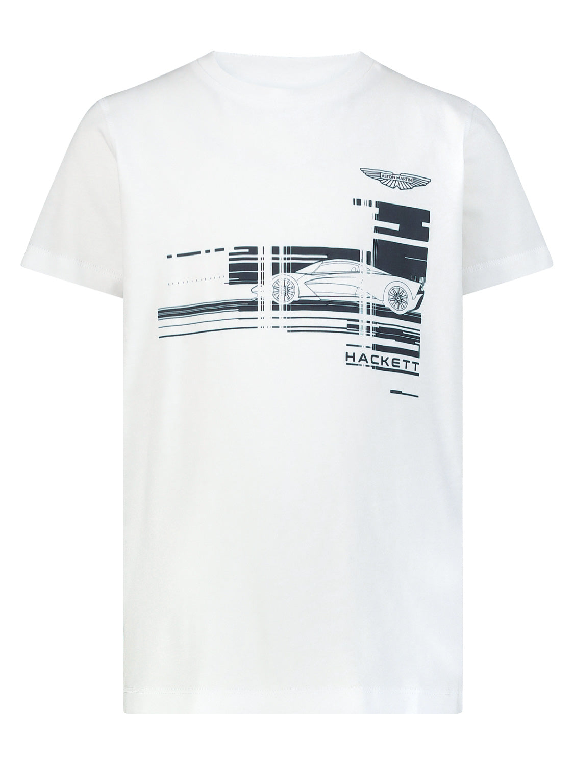 Hackett London Kids t-shirt White in White 6900299634-1.jpg | NICKIS.com