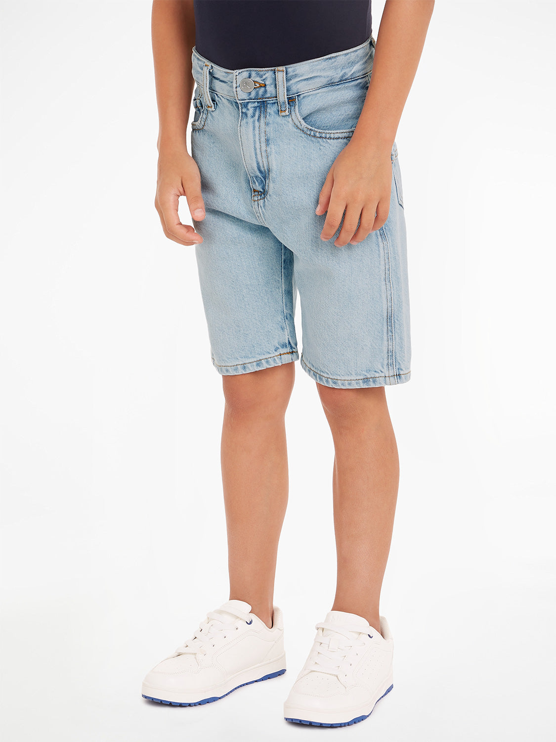 Calvin Klein Kids Shorts Relaxed Powder Blue  in  6900311216-2.jpg | NICKIS.com