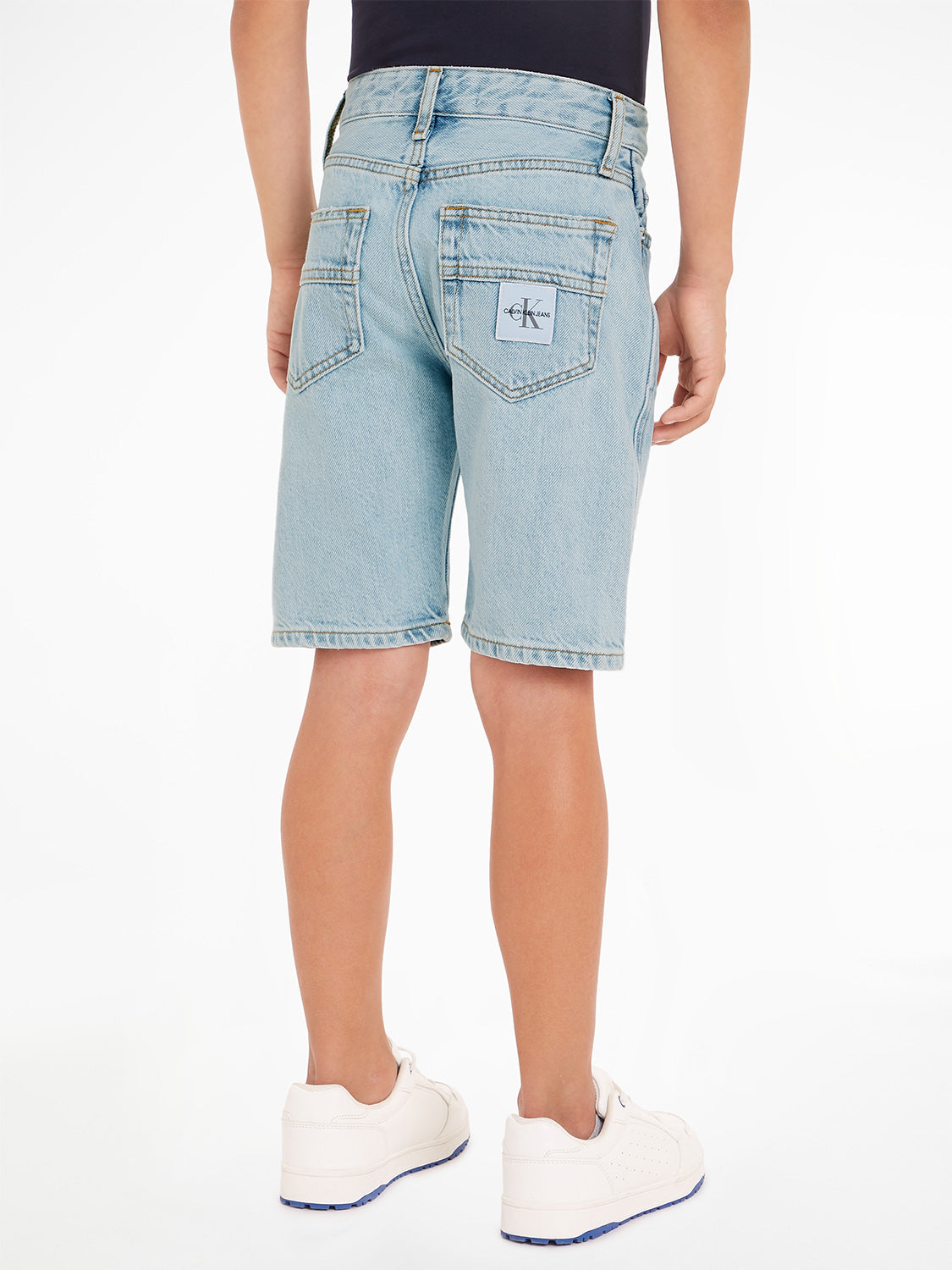 Calvin Klein Kids Shorts Relaxed Powder Blue  in  6900311216-3.jpg | NICKIS.com