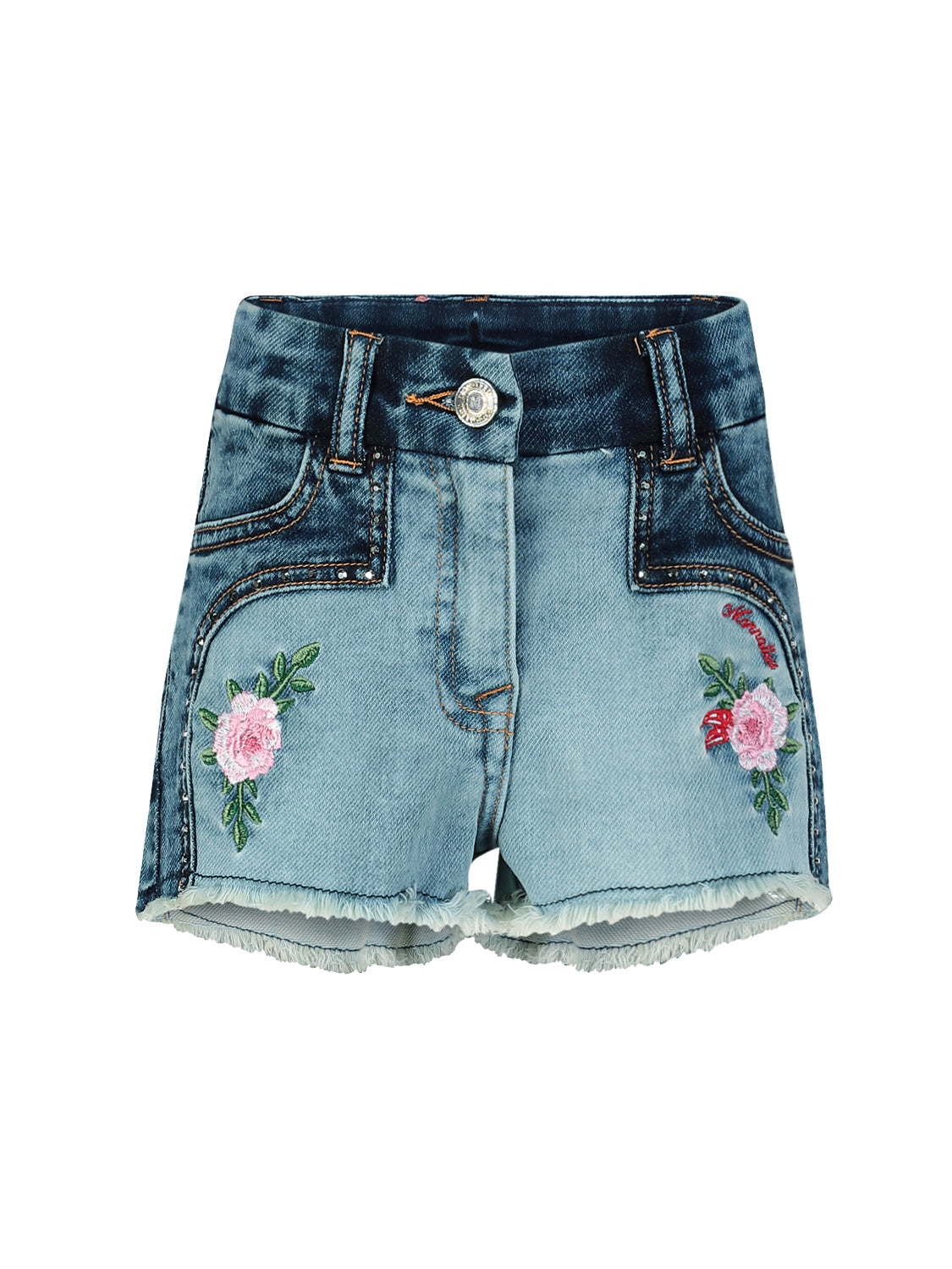 Monnalisa Kids Shorts Blue in Blue 6900314062-1.jpg | NICKIS.com