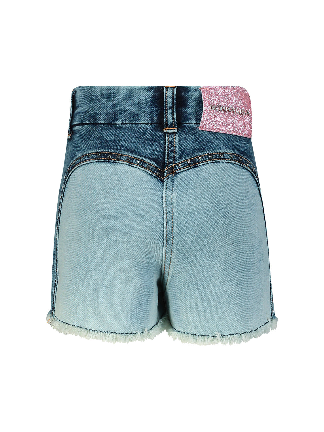 Monnalisa Kids Shorts Blue in Blue 6900314062-5.jpg | NICKIS.com