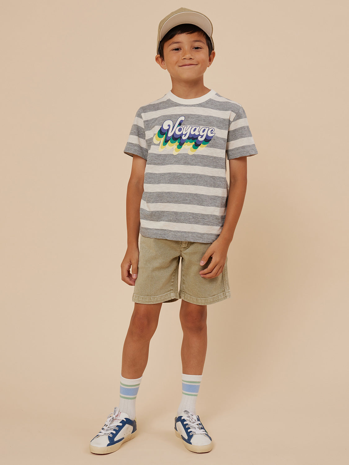 Bonpoint Kids t-shirt Thibald Grey in Grey 6900356752-2.jpg | NICKIS.com