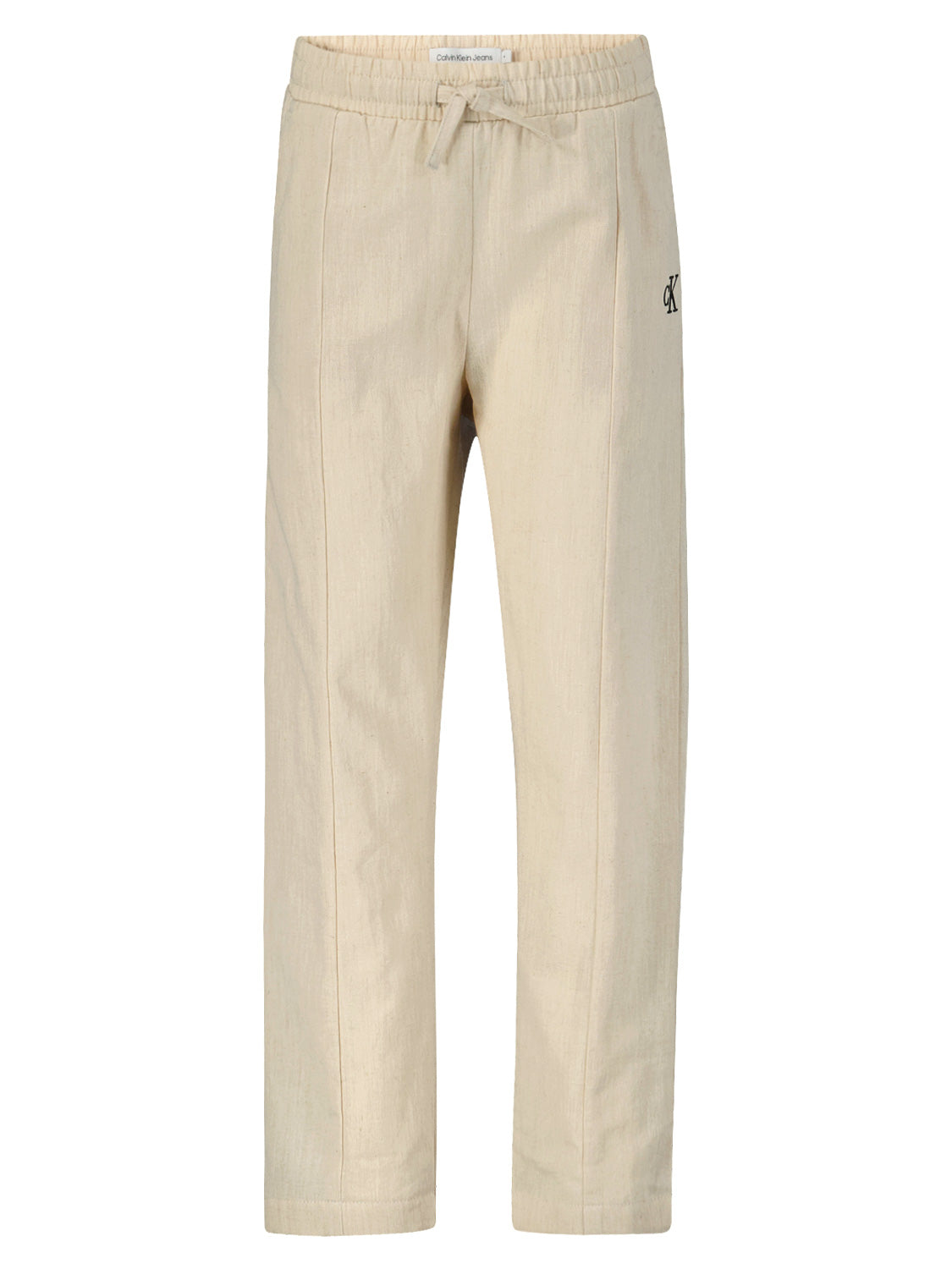 Calvin Klein Kids pants Linen Blend Beige in Beige 6900375201-1.jpg | NICKIS.com