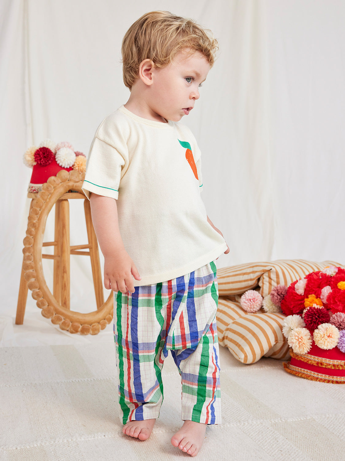 Bobo Choses Kids t-shirt Baby Tomato  in  6900401840-3.jpg | NICKIS.com