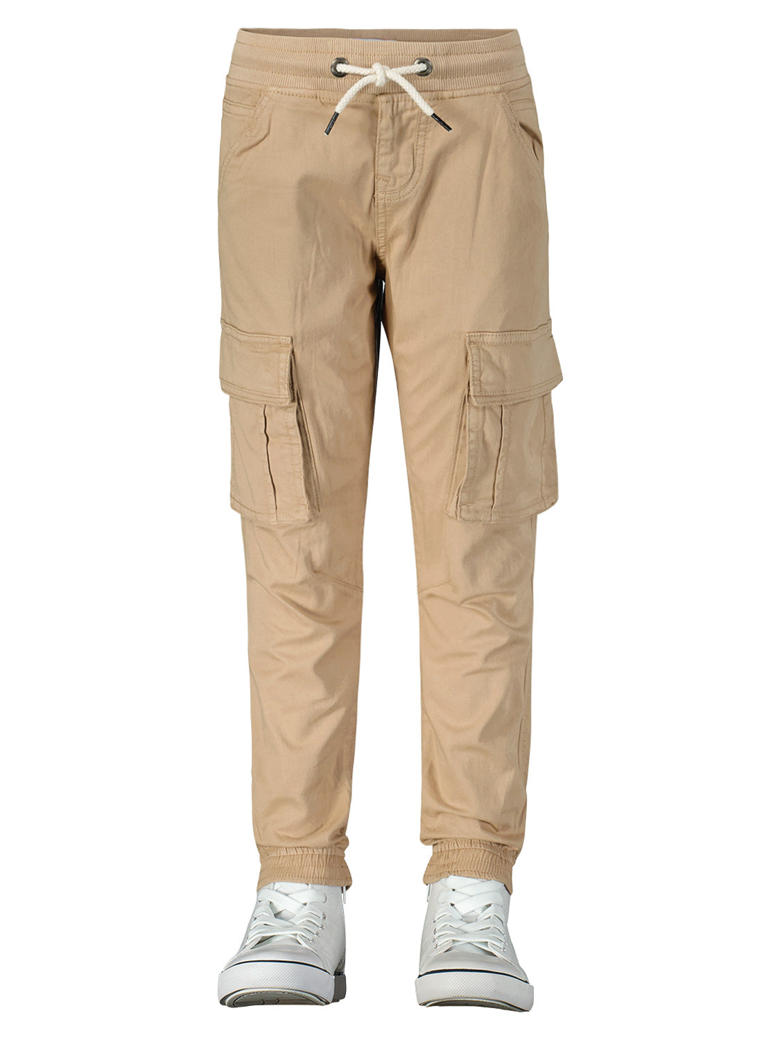 Vingino Kids Cargo Trousers Colivier Beige in Beige 6900429174-4.jpg | NICKIS.com