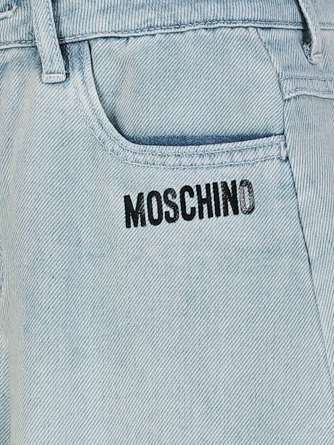 Moschino Kids Shorts Blue in Blue 6900465129-6.jpg | NICKIS.com