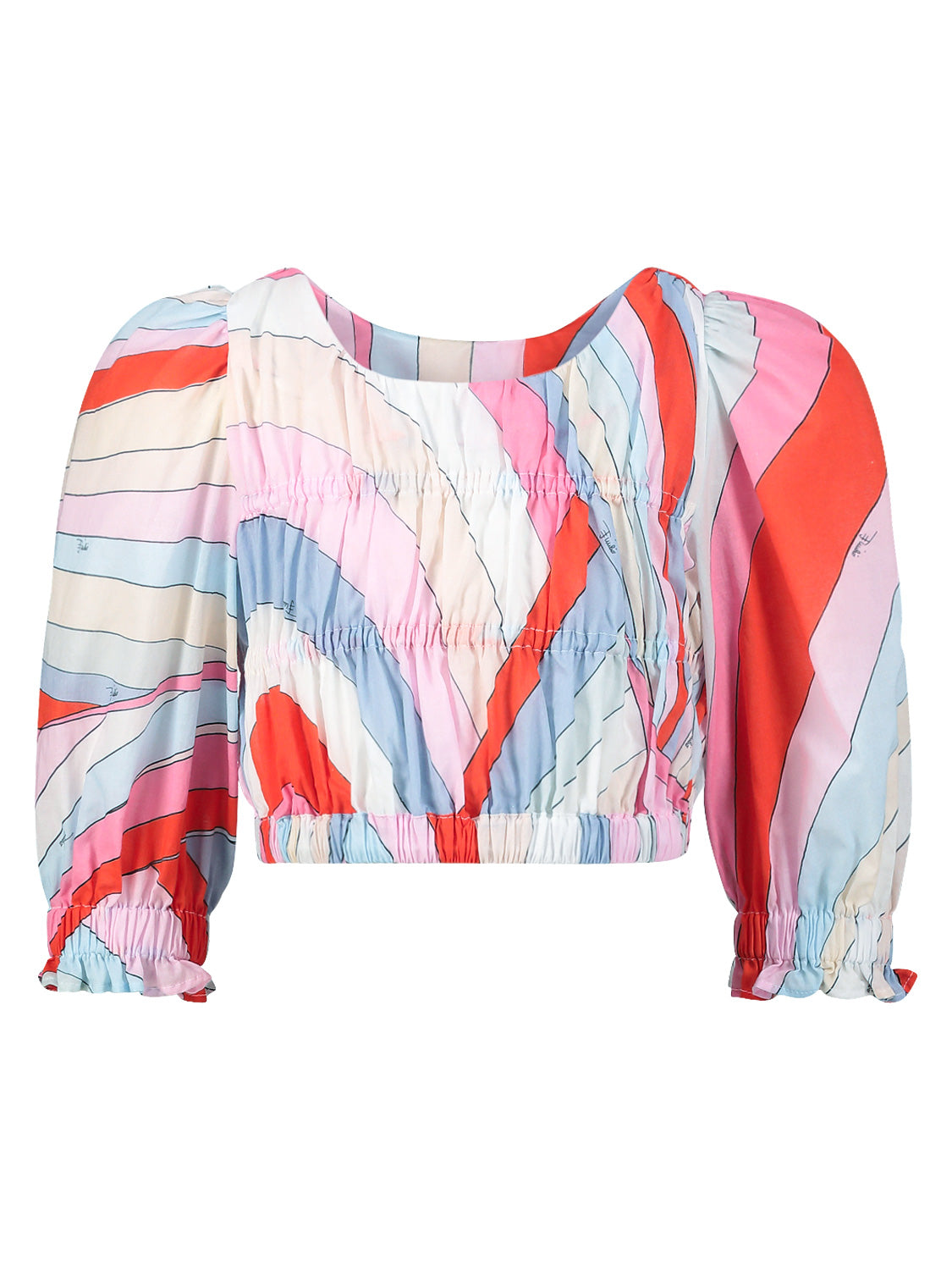 Emilio Pucci Kids blouse Multicoloured in Multicoloured 6900479371-1.jpg | NICKIS.com