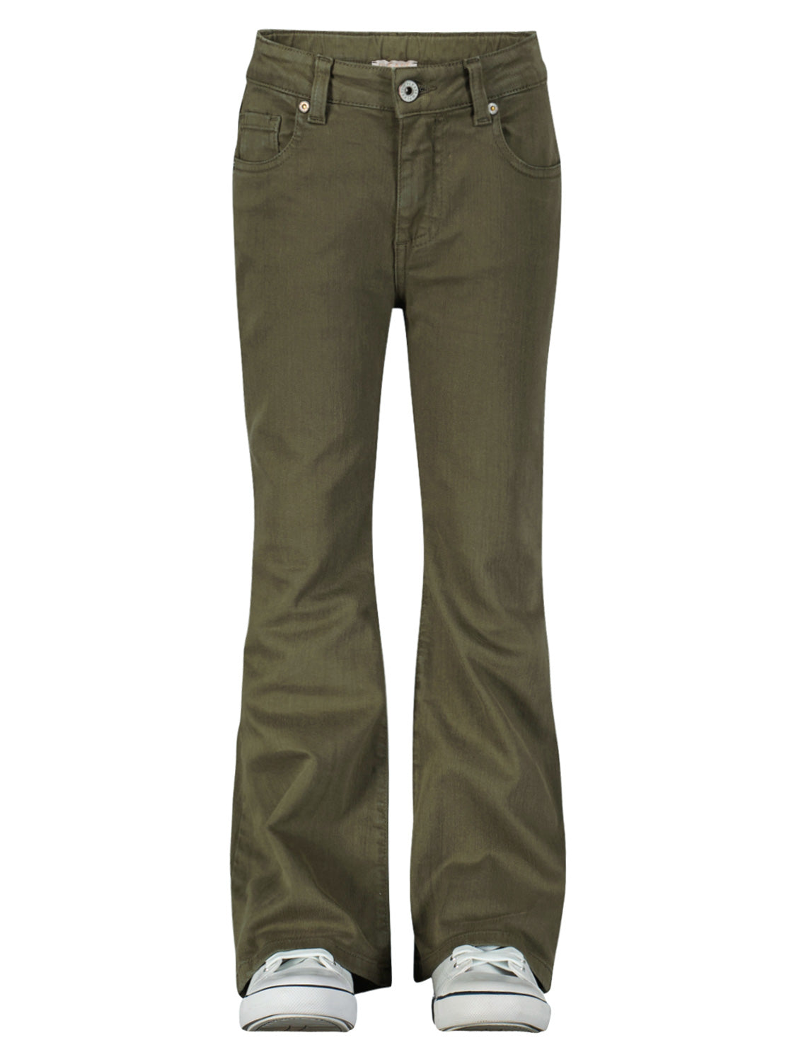 PLEASE - THE TROUSERS Kids jeans Olive Green in Olive Green 6900485210-4.jpg | NICKIS.com