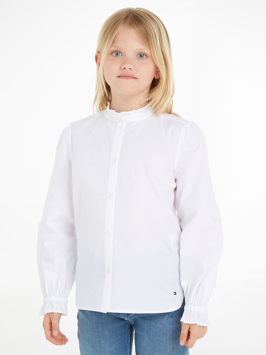 Tommy Hilfiger Kids blouse White in White 6900513294-2.jpg | NICKIS.com