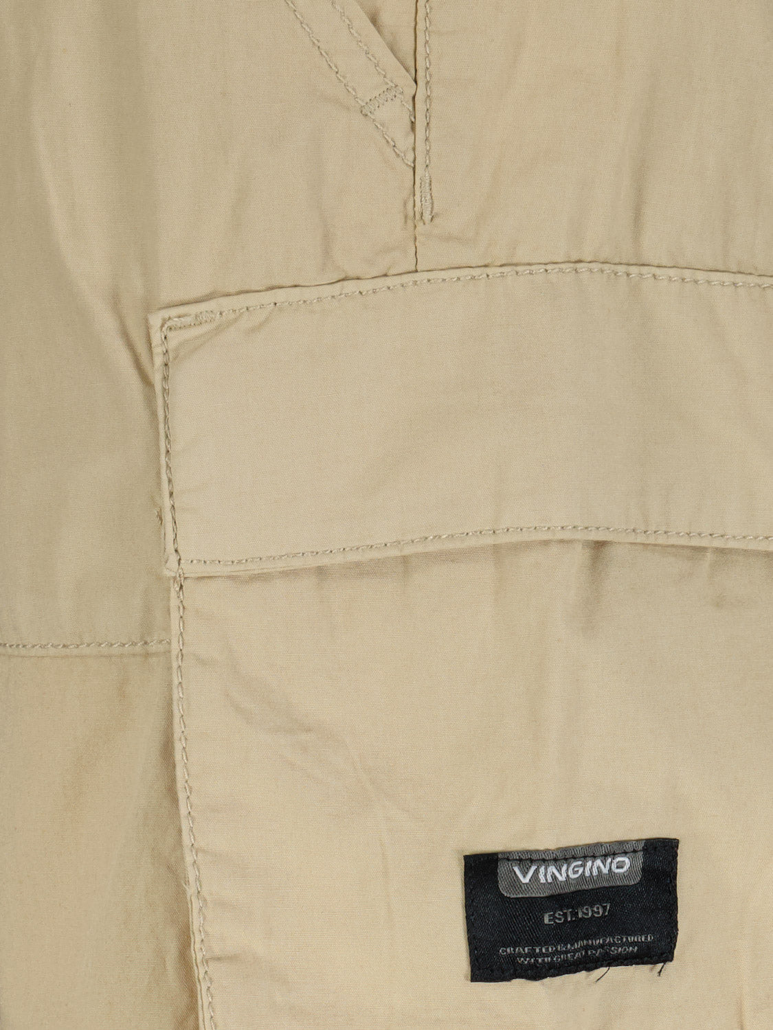 Vingino Kids Cargo Trousers Sep Beige in Beige 6900516120-7.jpg | NICKIS.com