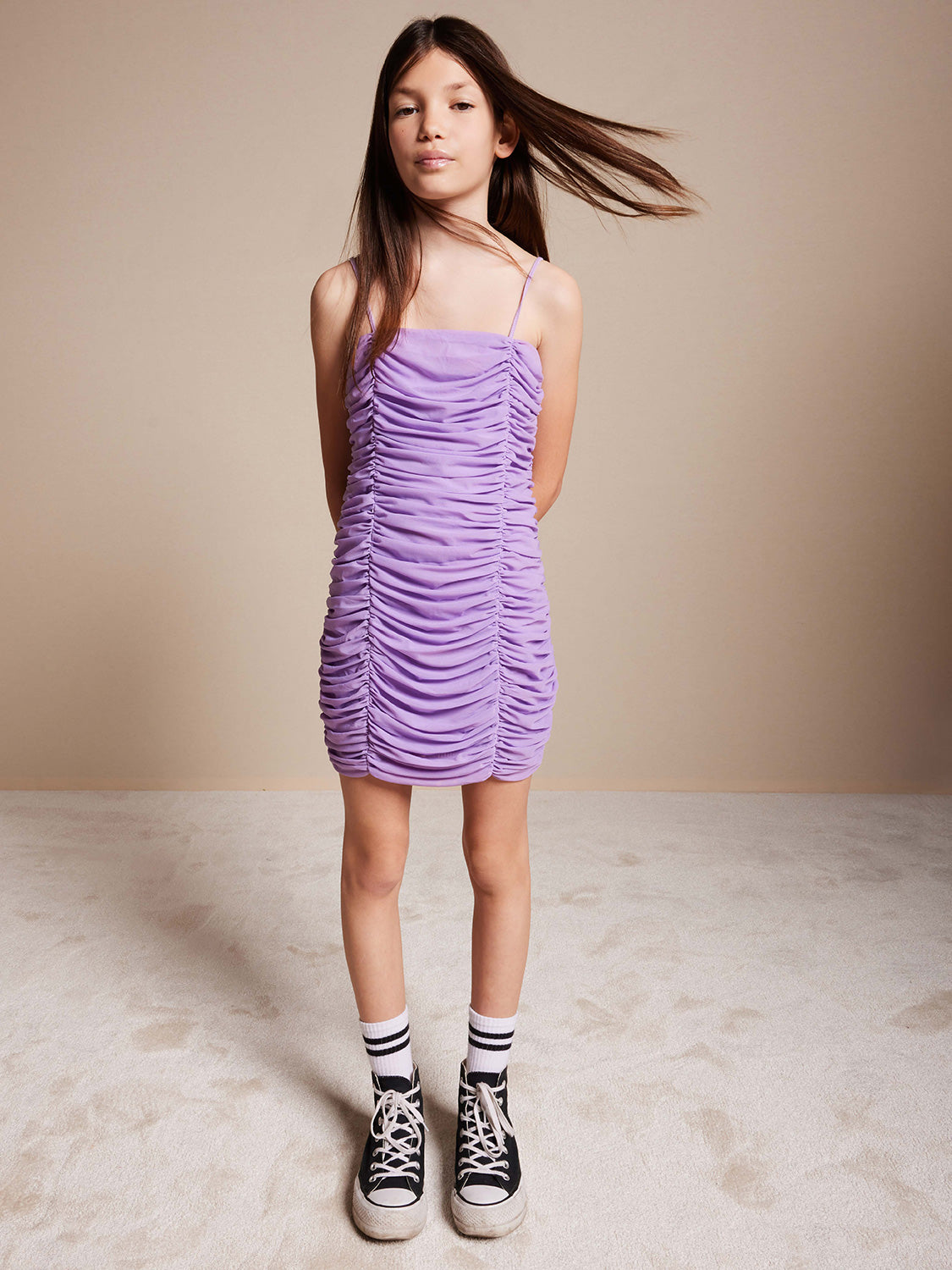 PATRIZIA PEPE GIRL Kids dress Lilac in Lilac 6900542612-2.jpg | NICKIS.com