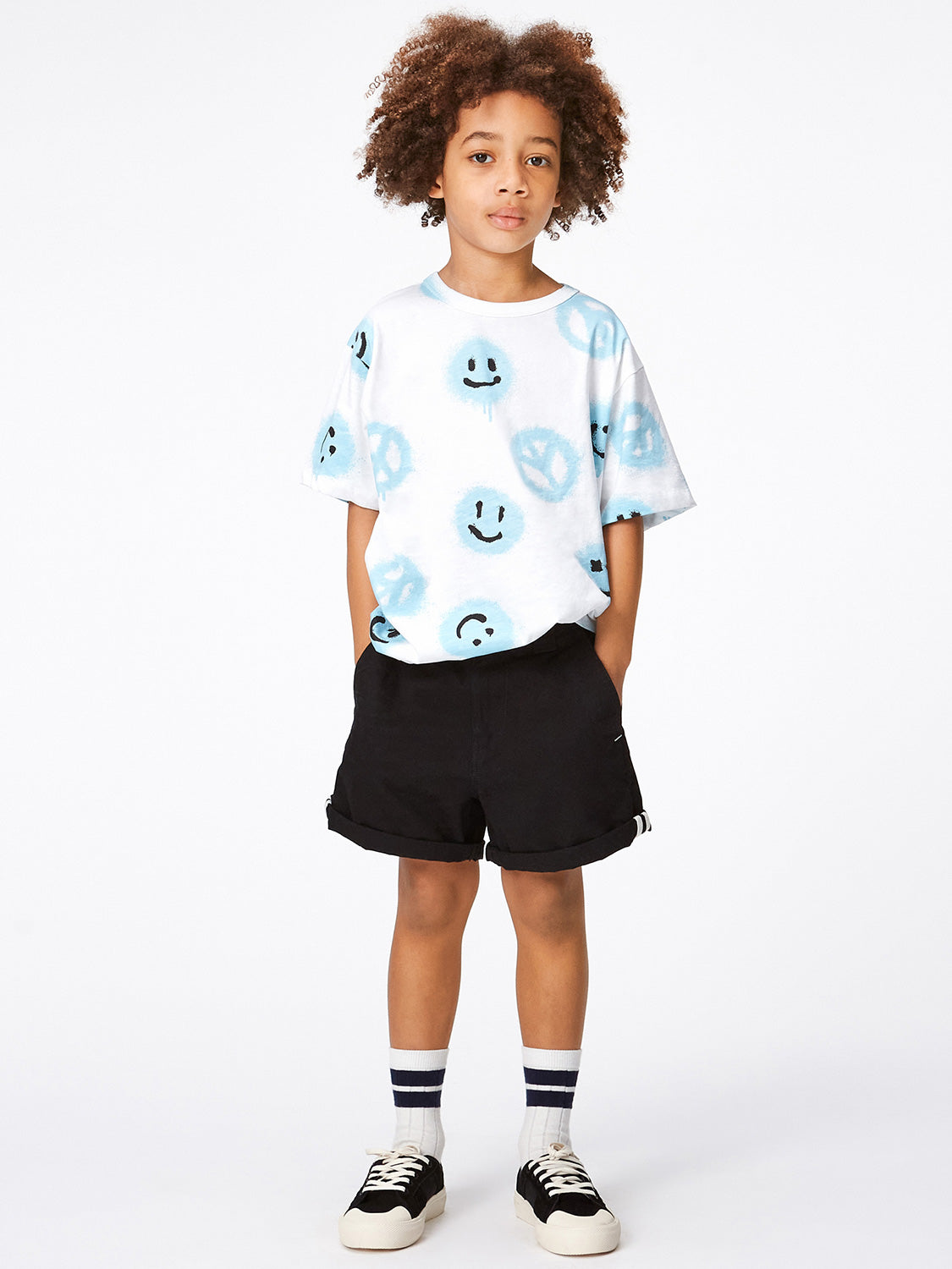 Molo Kids t-shirt Riley White in White 6900569878-2.jpg | NICKIS.com