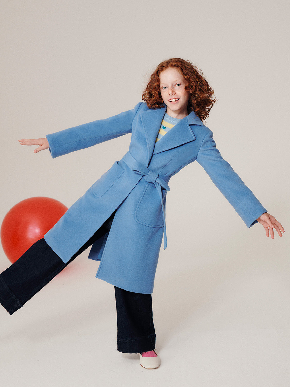 MAX&Co. Kids Wool Coat Blue in Blue 6900633876-2.jpg | NICKIS.com