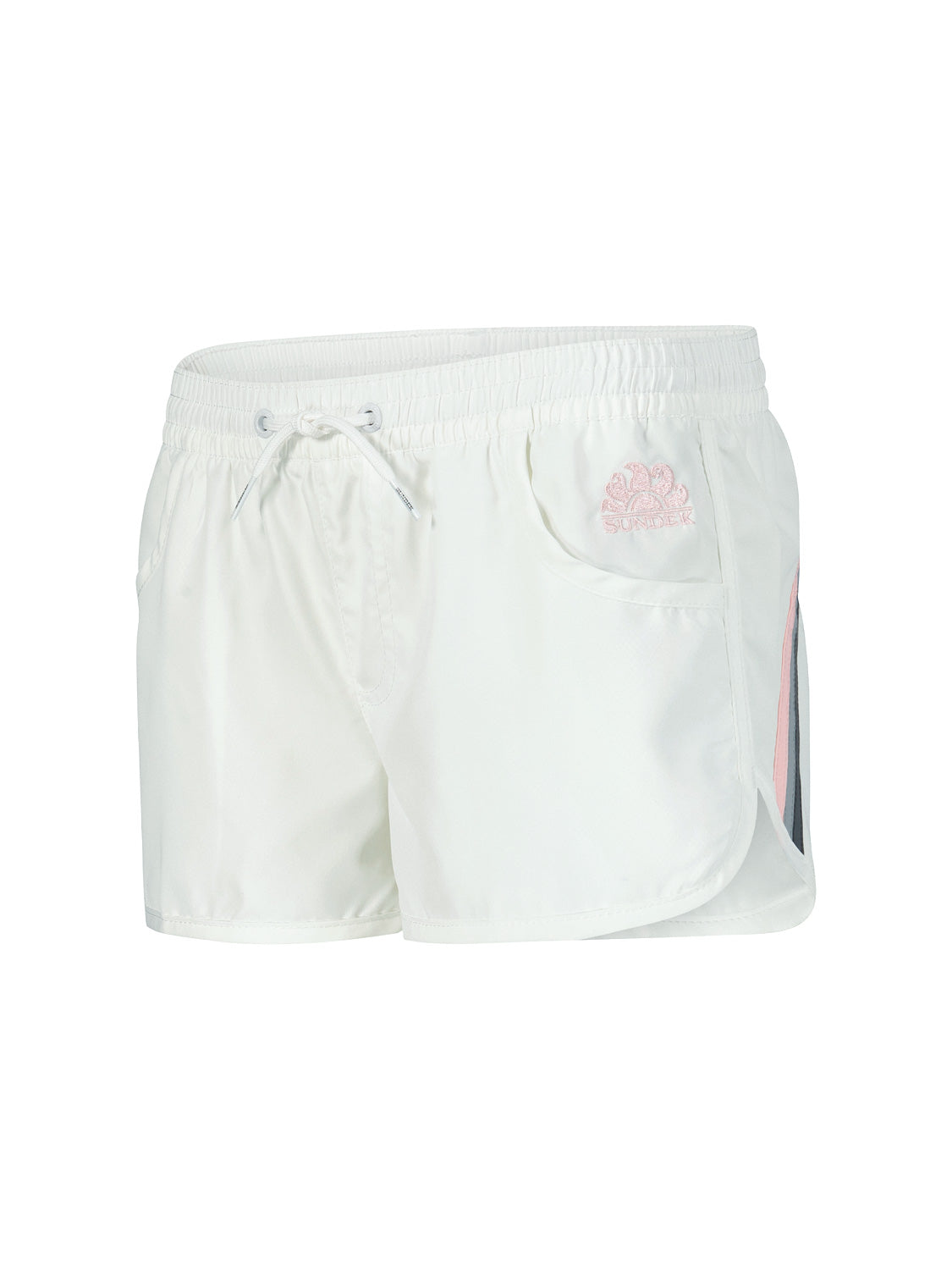 Sundek Kids Shorts Margate White in White 6900639190-4.jpg | NICKIS.com