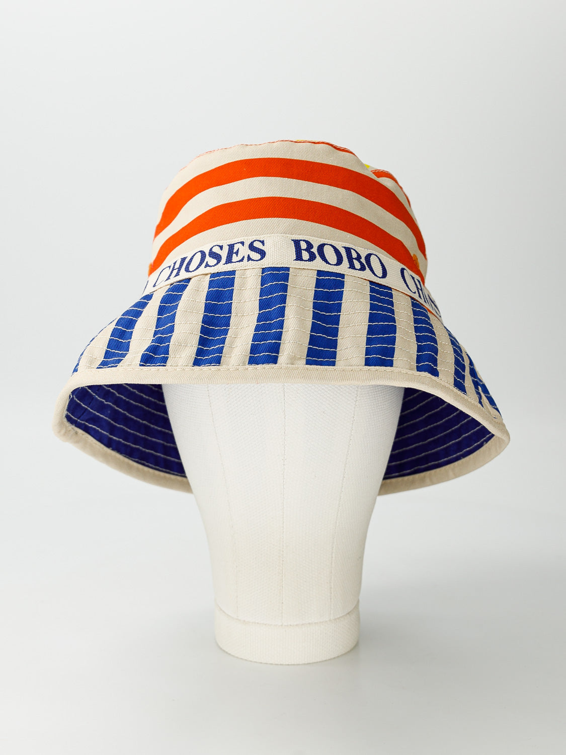 Bobo Choses Kids hat Multicolor Stripes Blue in Blue 6900659801-2.jpg | NICKIS.com