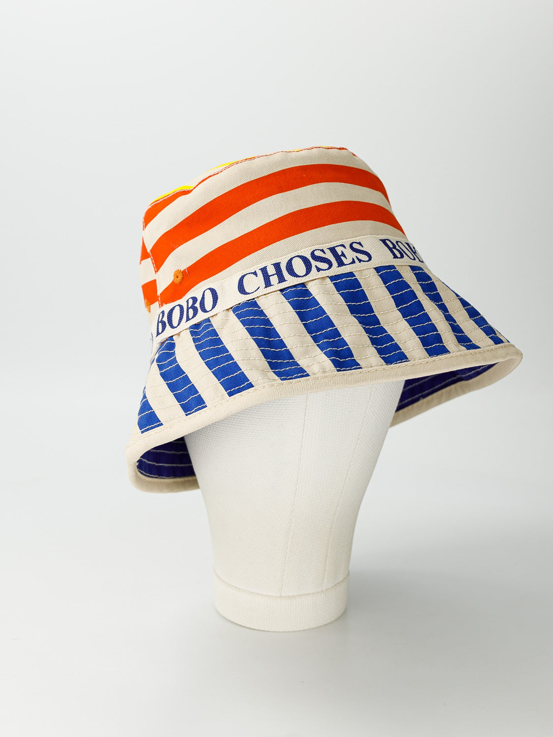 Bobo Choses Kids hat Multicolor Stripes Blue in Blue 6900659801-3.jpg | NICKIS.com