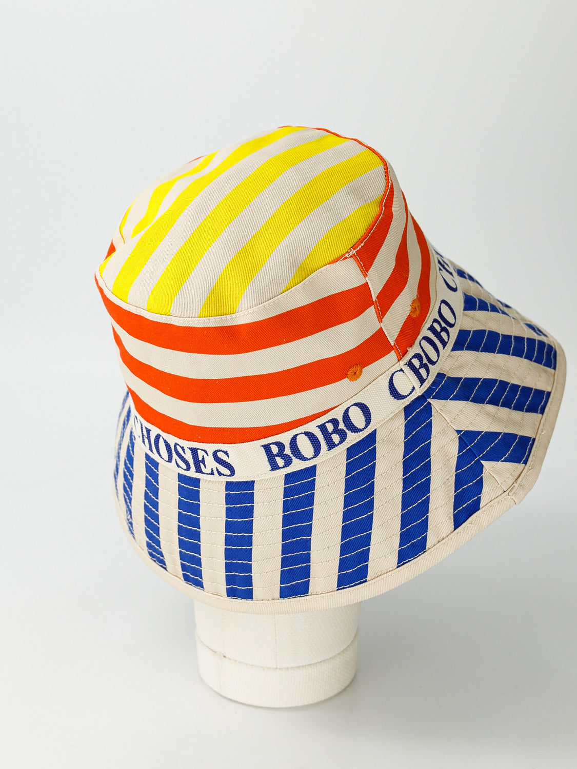 Bobo Choses Kids hat Multicolor Stripes Blue in Blue 6900659801-4.jpg | NICKIS.com