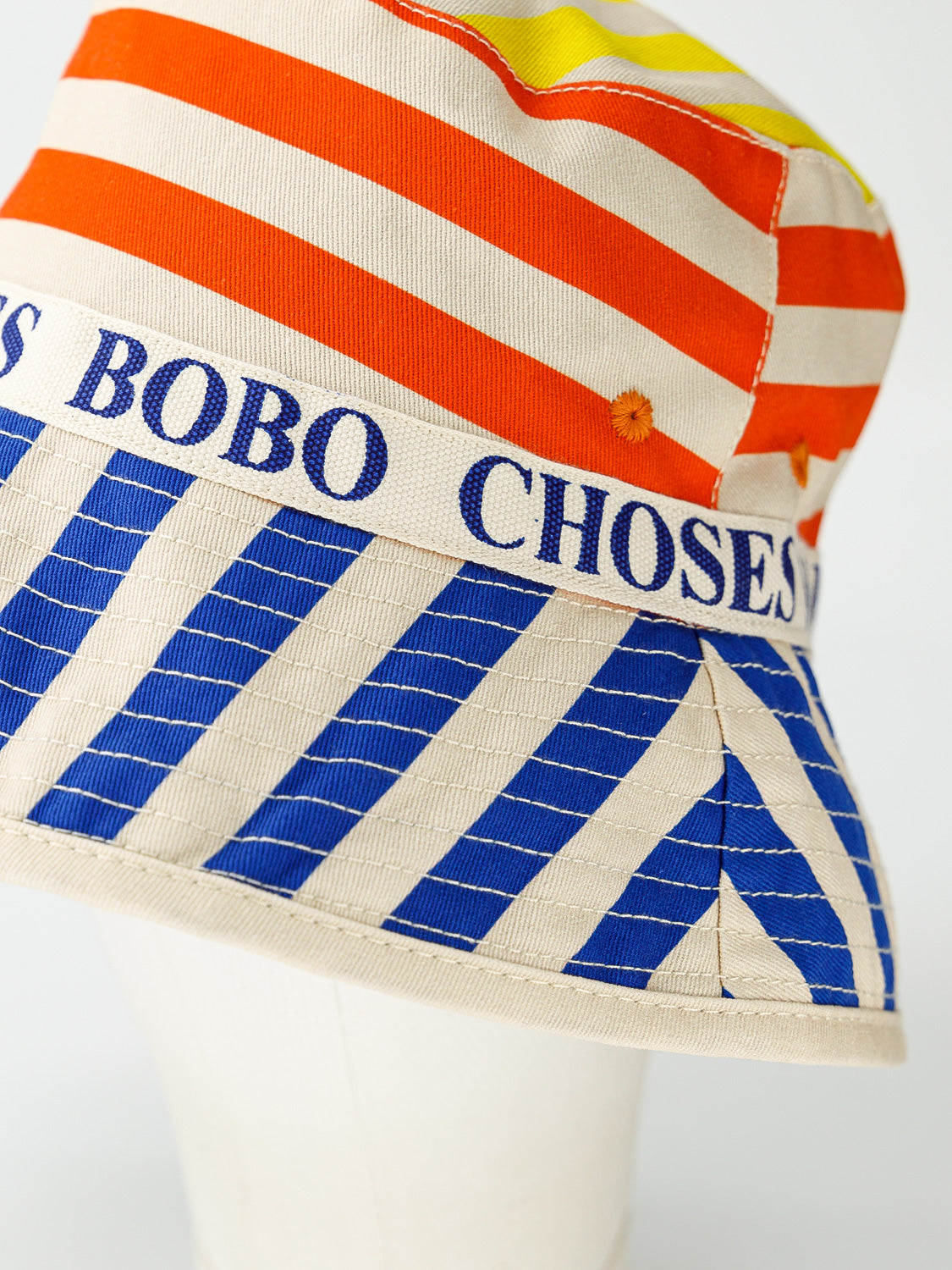 Bobo Choses Kids hat Multicolor Stripes Blue in Blue 6900659801-5.jpg | NICKIS.com