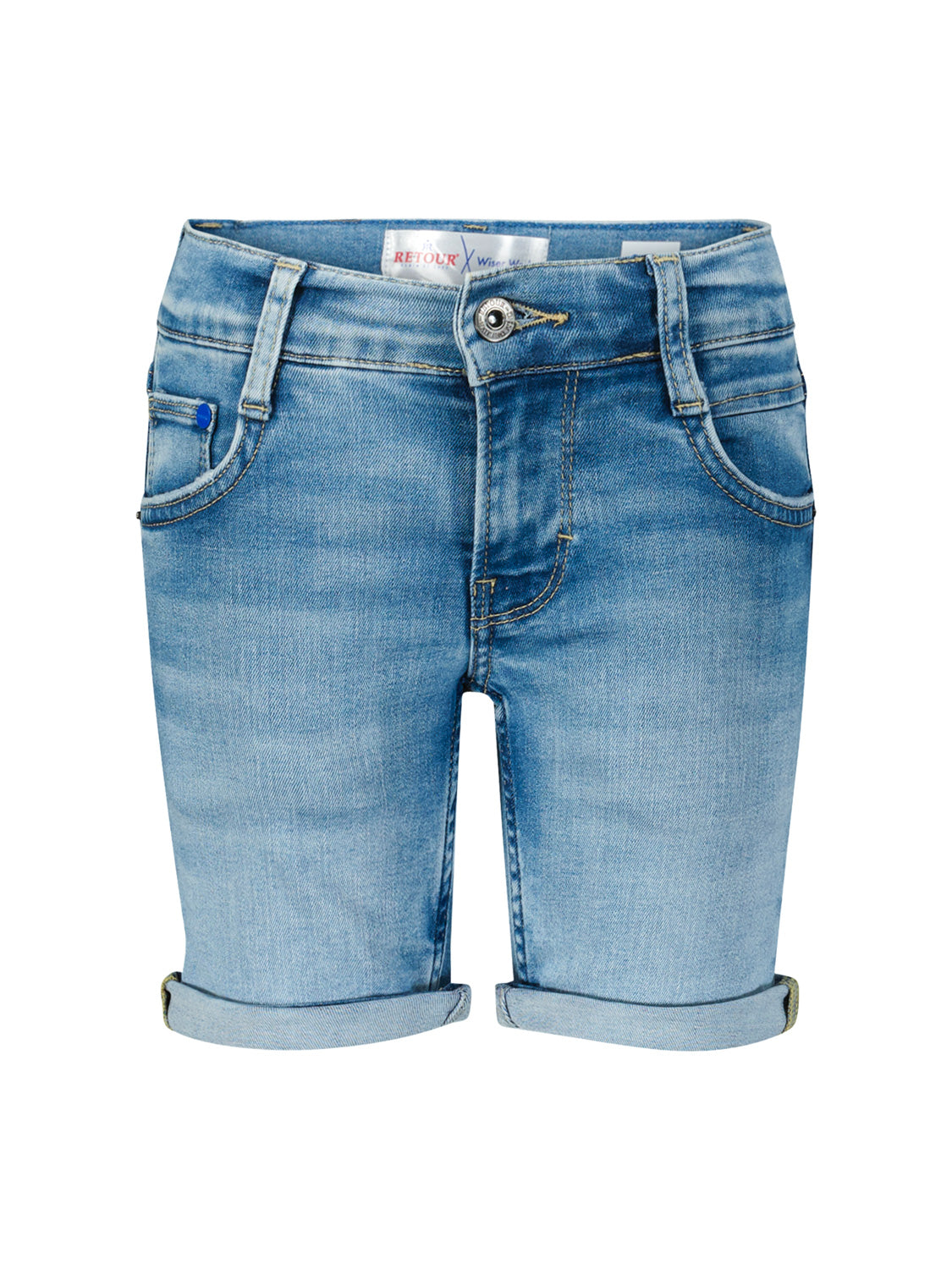 Retour Jeans Kids Shorts Reven Vintage Blue in Blue 6900673418-7.jpg | NICKIS.com