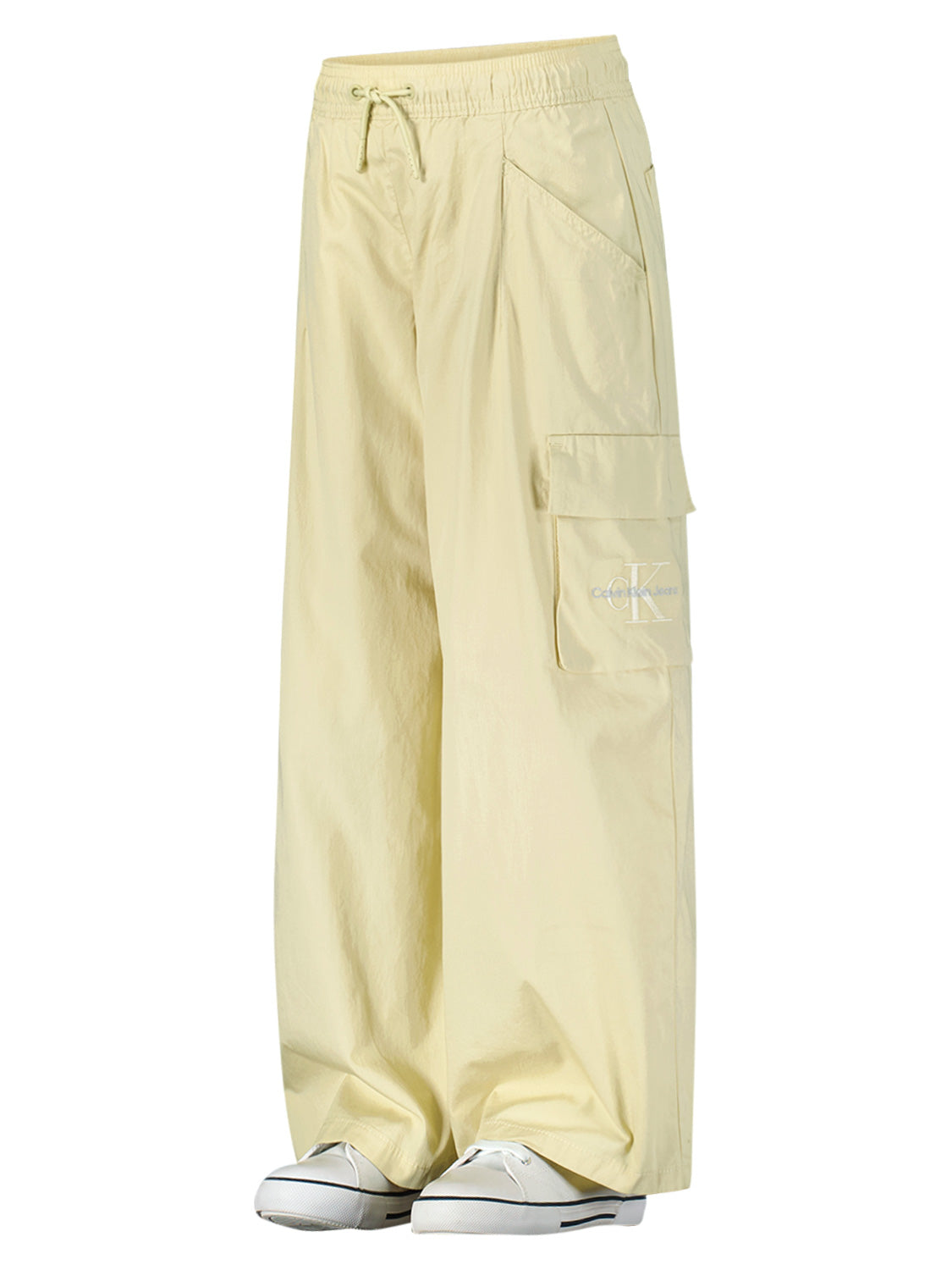 Calvin Klein Kids pants Wide Leg Cargo Yellow in Yellow 6900725841-5.jpg | NICKIS.com