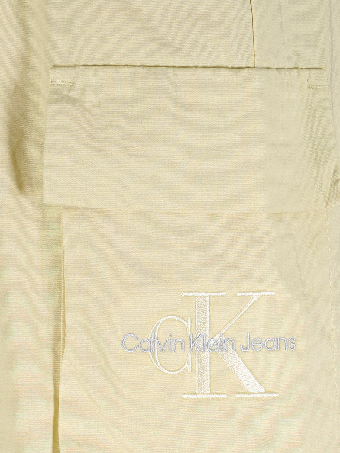 Calvin Klein Kids pants Wide Leg Cargo Yellow in Yellow 6900725841-7.jpg | NICKIS.com