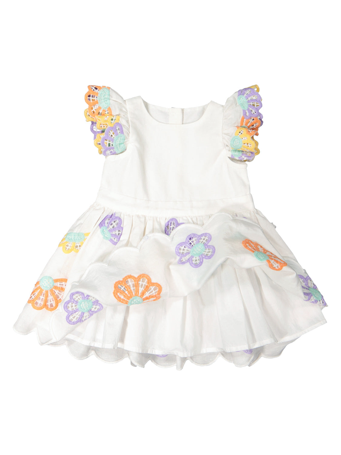 Stella McCartney Kids Kids dress White in White 6900741032-4.jpg | NICKIS.com