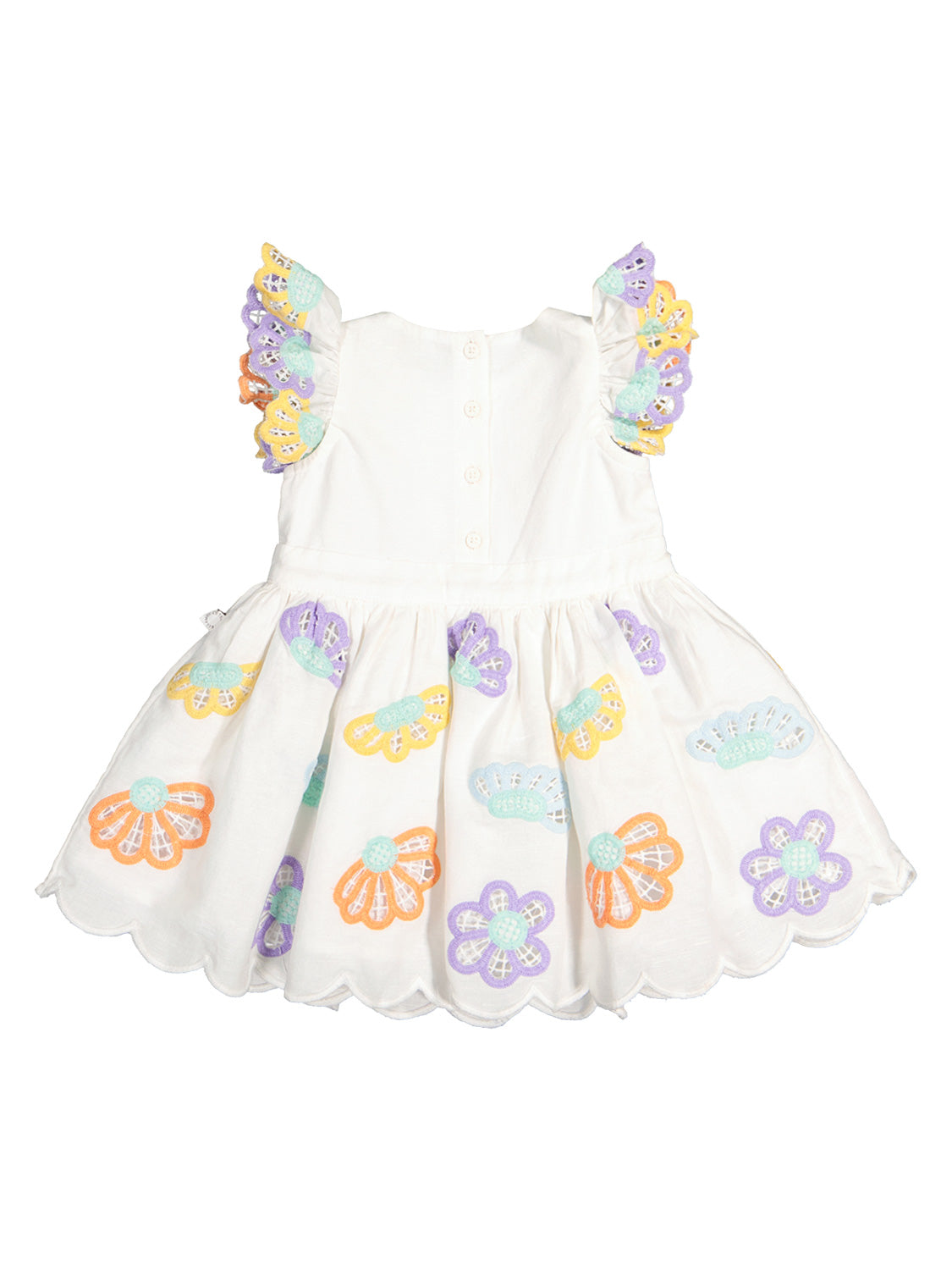 Stella McCartney Kids Kids dress White in White 6900741032-5.jpg | NICKIS.com