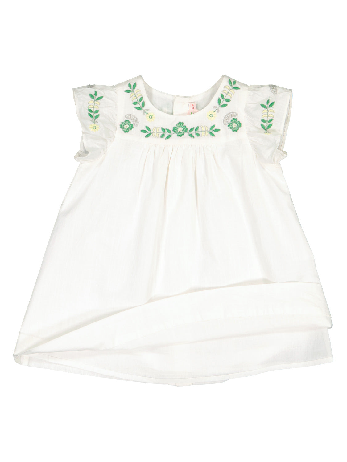 Bonpoint Kids dress Laurie White in White 6900818942-4.jpg | NICKIS.com