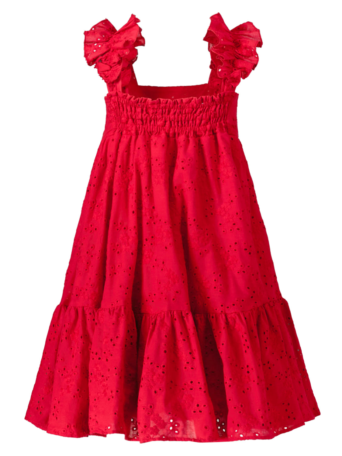 Monnalisa Kids dress Red in Red 6900837328-6.jpg | NICKIS.com