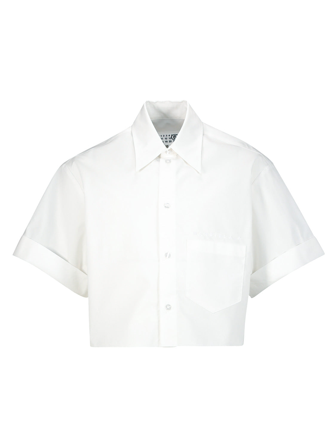 MM6 Maison Margiela Kids shirt White in White 6900846593-1.jpg | NICKIS.com