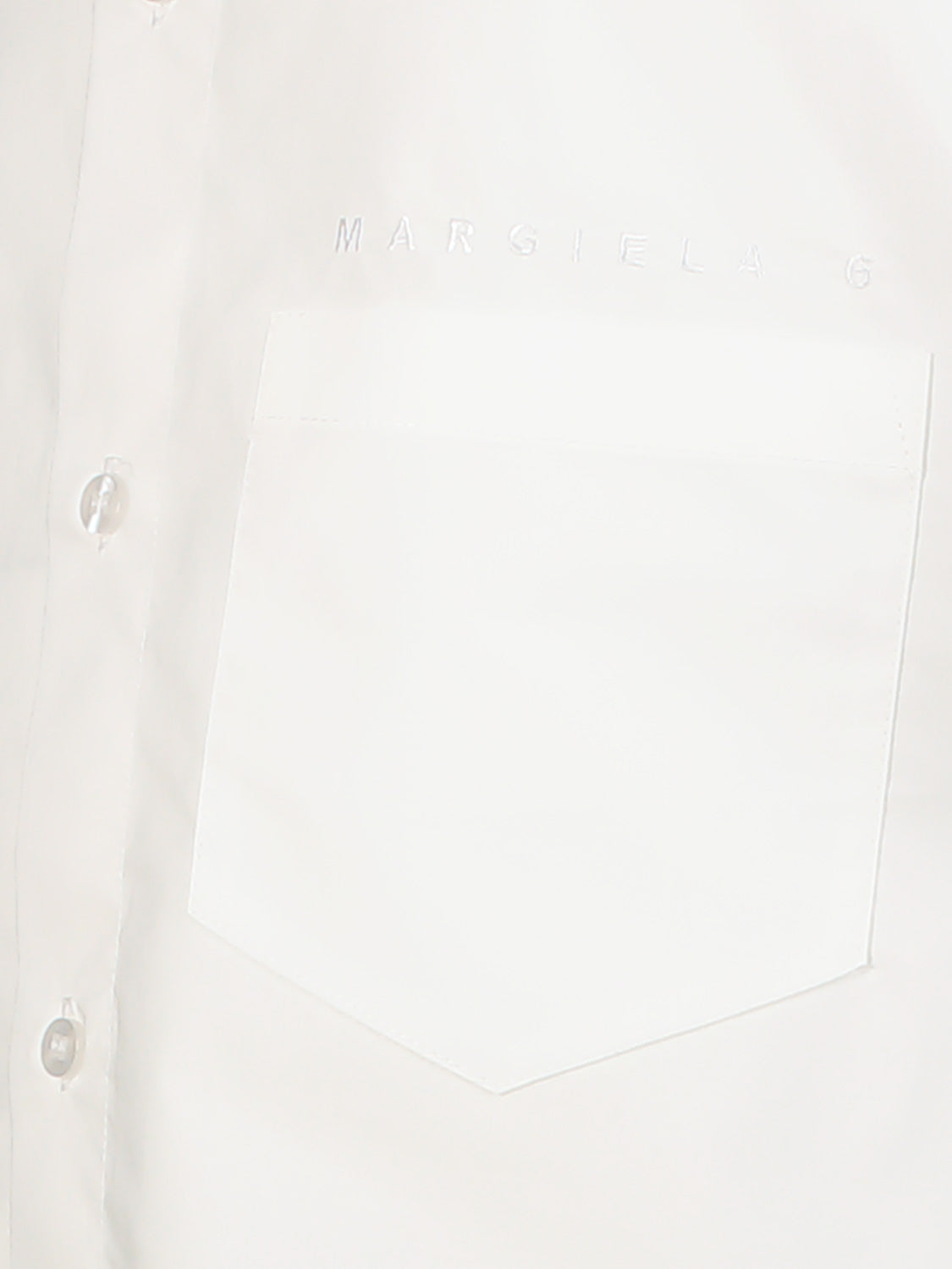 MM6 Maison Margiela Kids shirt White in White 6900846593-6.jpg | NICKIS.com