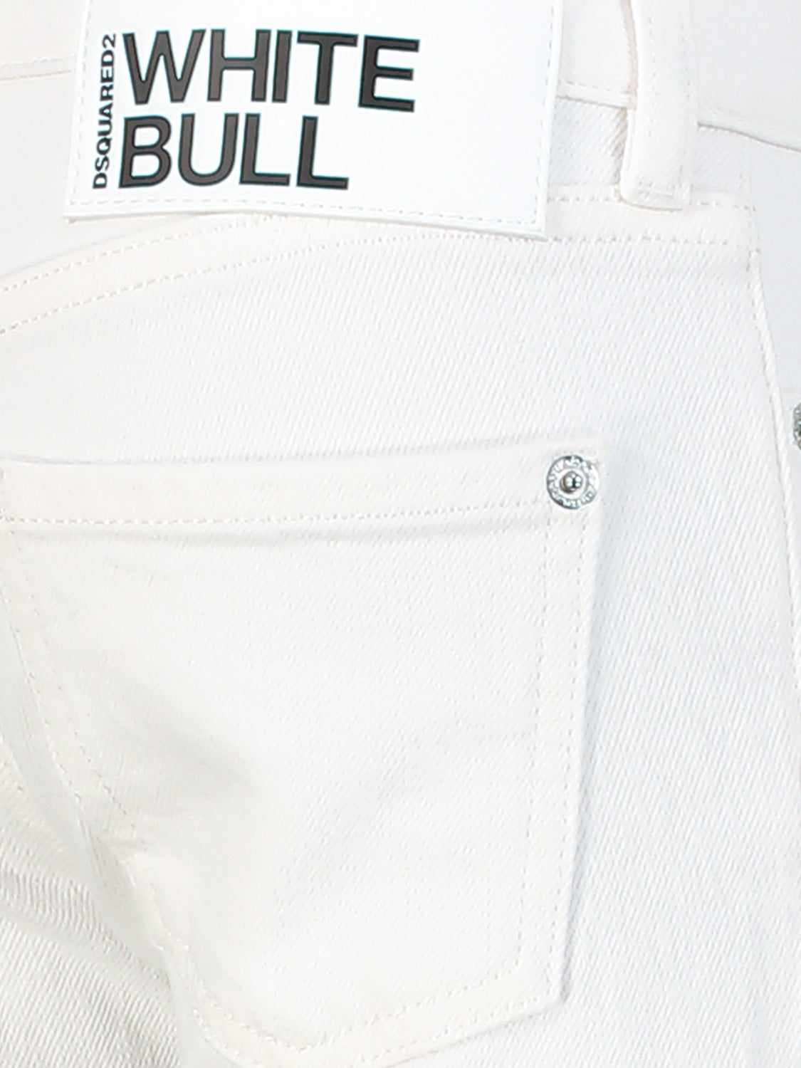 DSQUARED2 Kids jeans Bell Bottom-Eco White in White 6900861972-7.jpg | NICKIS.com