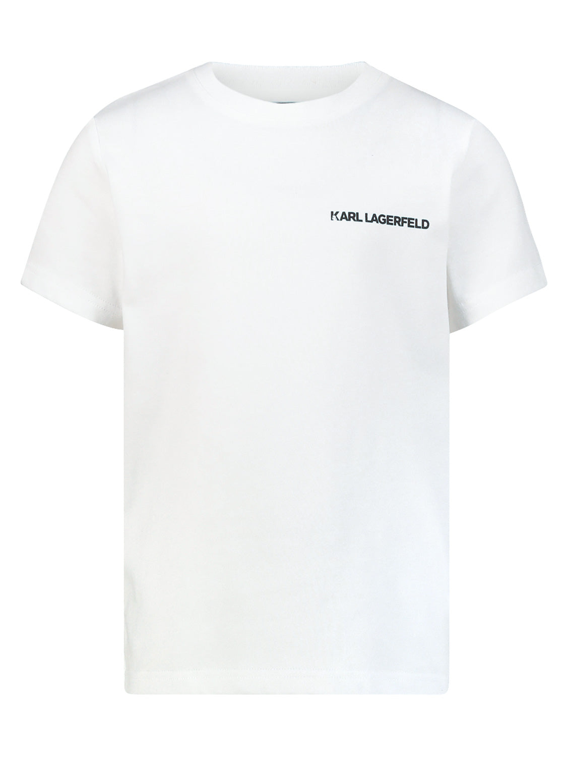 Karl Lagerfeld Kids t-shirt White in White 6900863530-1.jpg | NICKIS.com