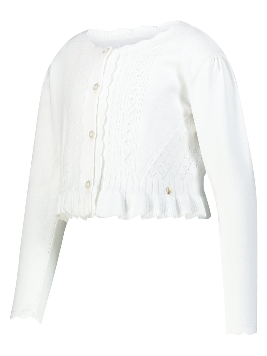 Mayoral Kids cardigan White in White 6900883633-4.jpg | NICKIS.com