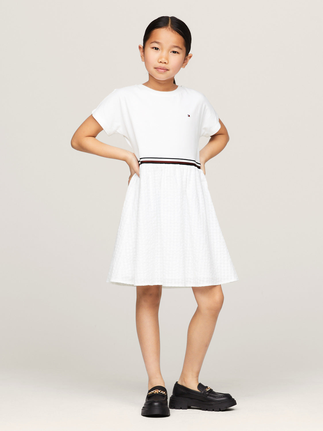 Tommy Hilfiger Kids dress White in White 6900912694-2.jpg | NICKIS.com