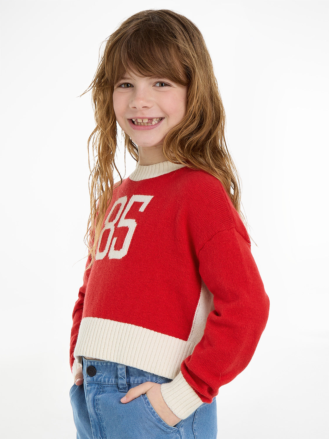 Tommy Hilfiger Kids Sweaters Red in Red 6900922984-2.jpg | NICKIS.com