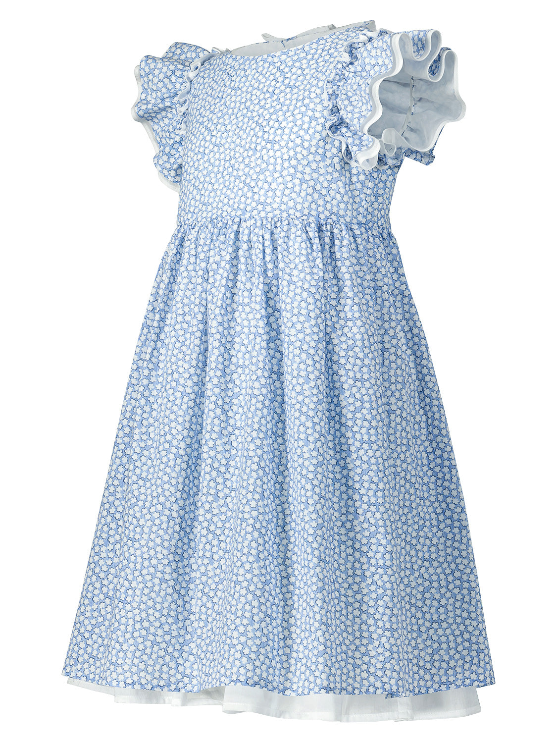 Il Gufo Kids dress Blue in Blue 6900999431-4.jpg | NICKIS.com