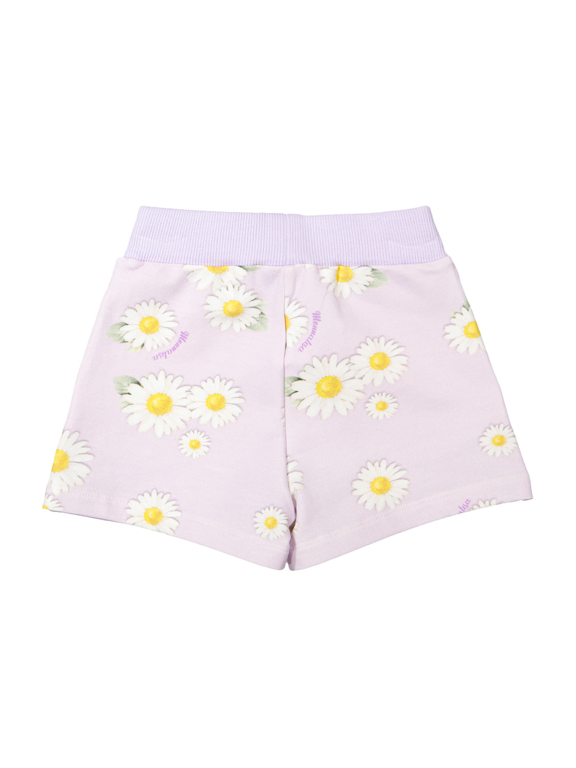 Monnalisa Kids Sweatshorts Lilac in Lilac 6901012192-4.jpg | NICKIS.com