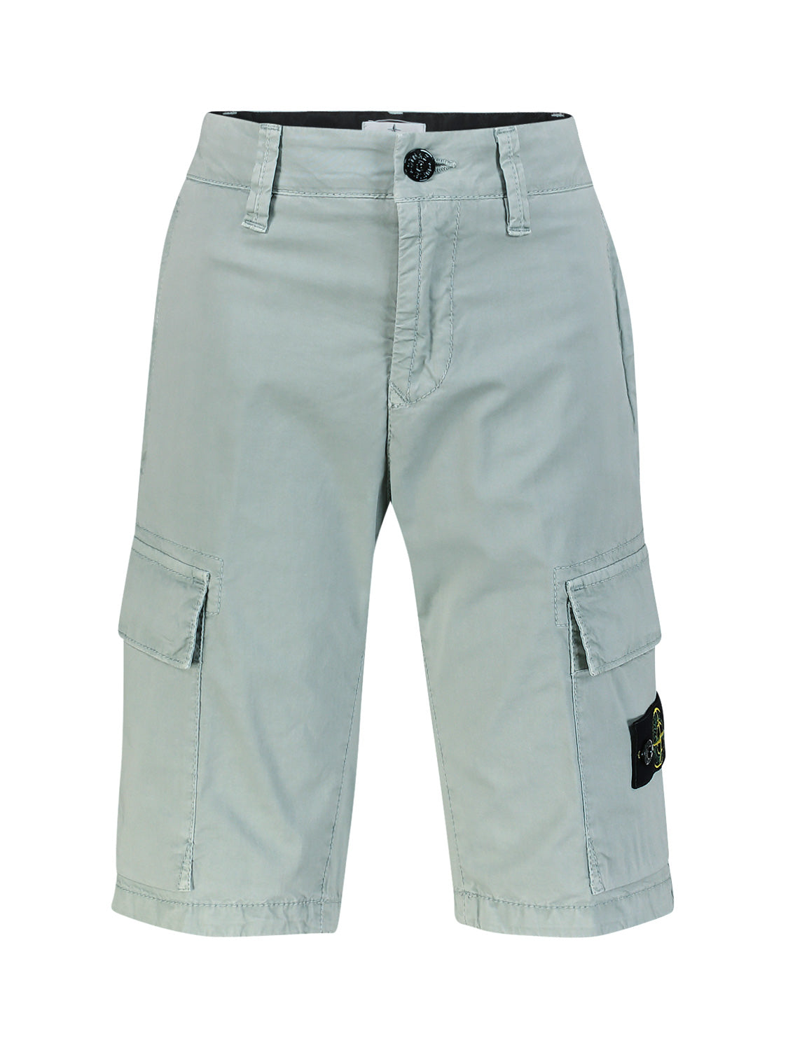 STONE ISLAND JUNIOR Kids Shorts Grey in Grey 6901029322-1.jpg | NICKIS.com