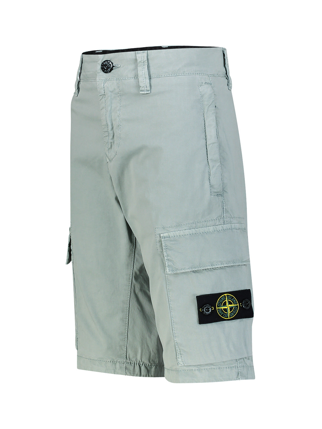 STONE ISLAND JUNIOR Kids Shorts Grey in Grey 6901029322-4.jpg | NICKIS.com