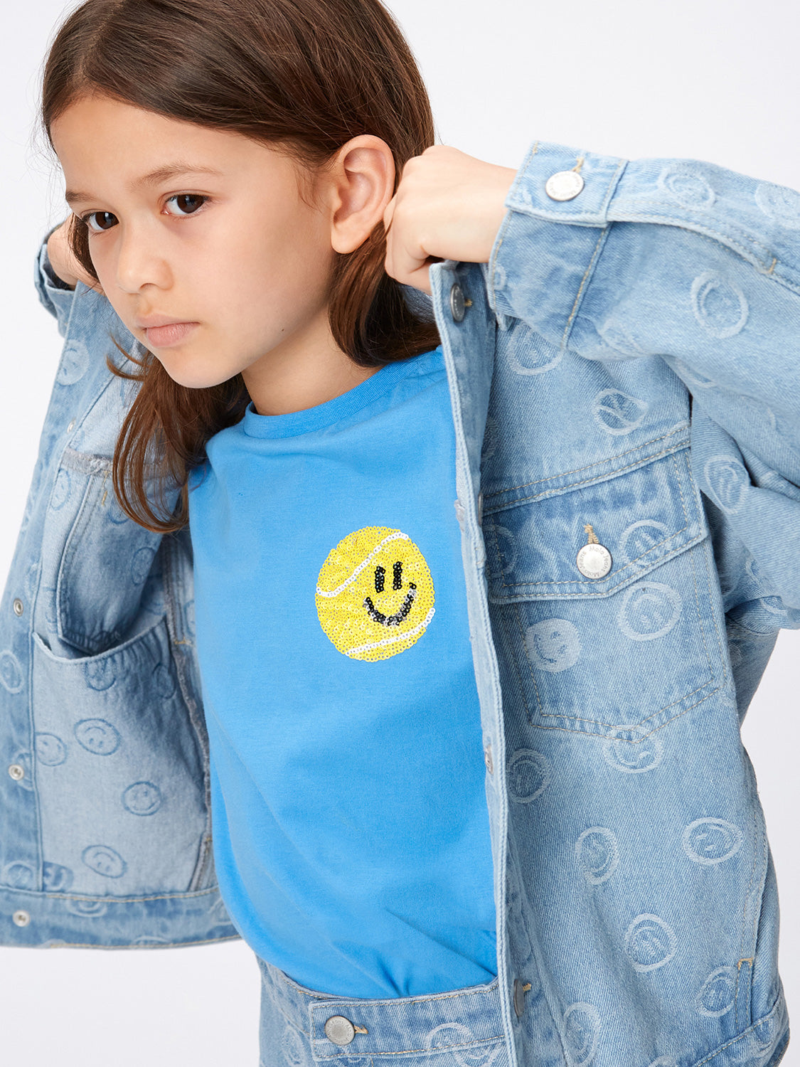 Molo Kids t-shirt Ranva Blue in Blue 6901029401-2.jpg | NICKIS.com