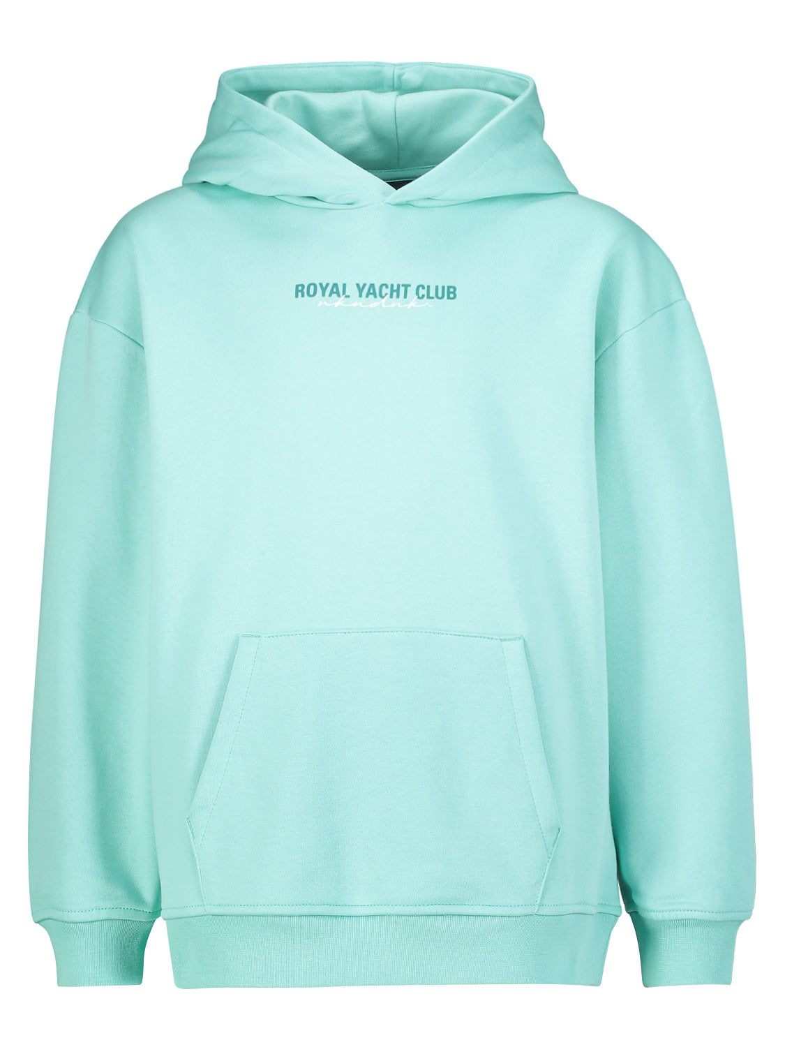 NIK&NIK Kids hoodie Yacht Club Turquoise in Turquoise 6901048578-1.jpg | NICKIS.com