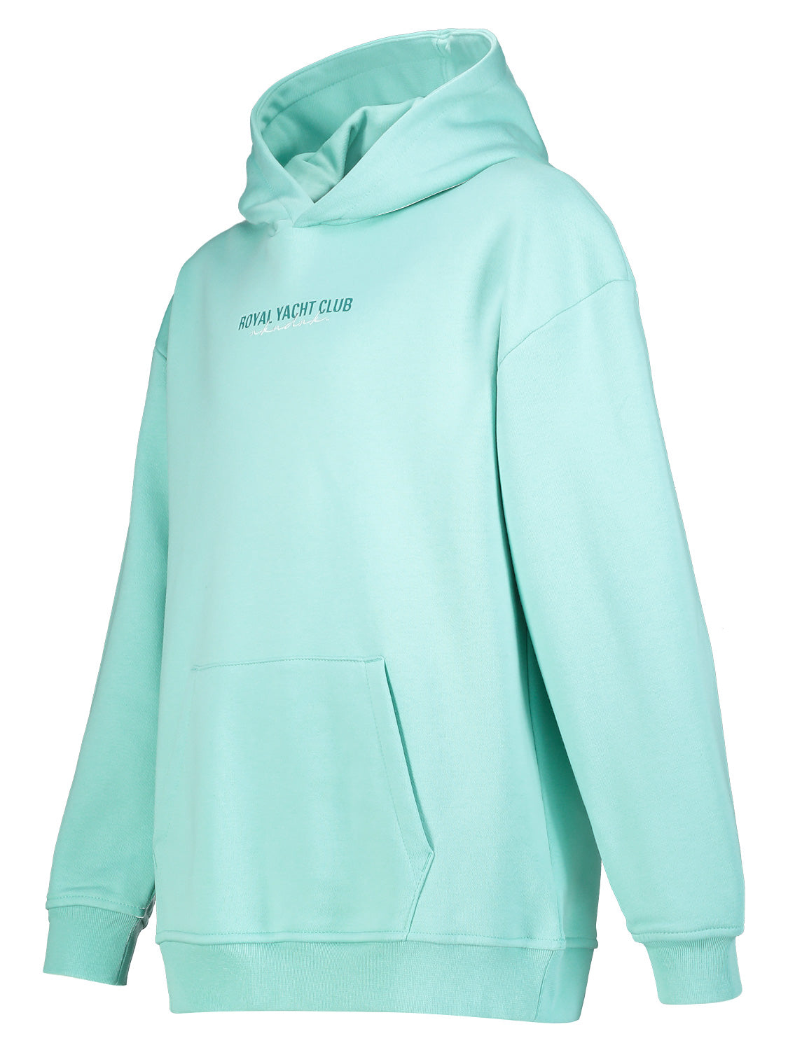 NIK&NIK Kids hoodie Yacht Club Turquoise in Turquoise 6901048578-4.jpg | NICKIS.com