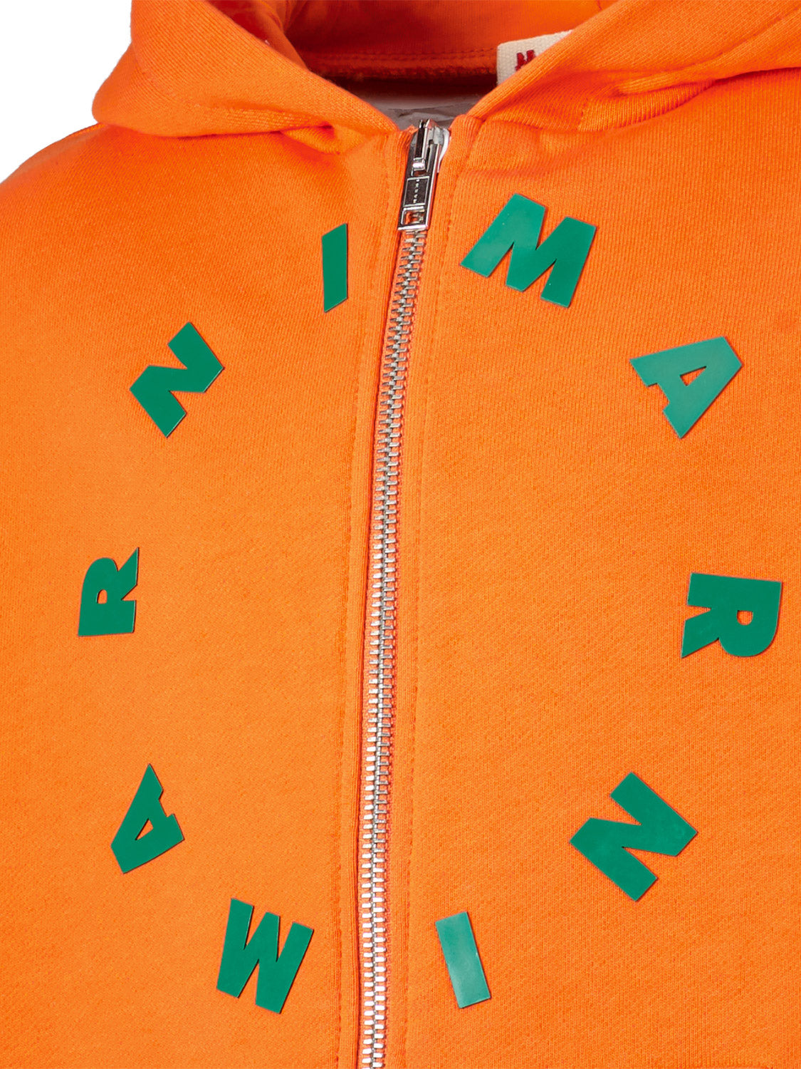 Marni Kids Sweat Jacket Orange in Orange 6901066684-5.jpg | NICKIS.com