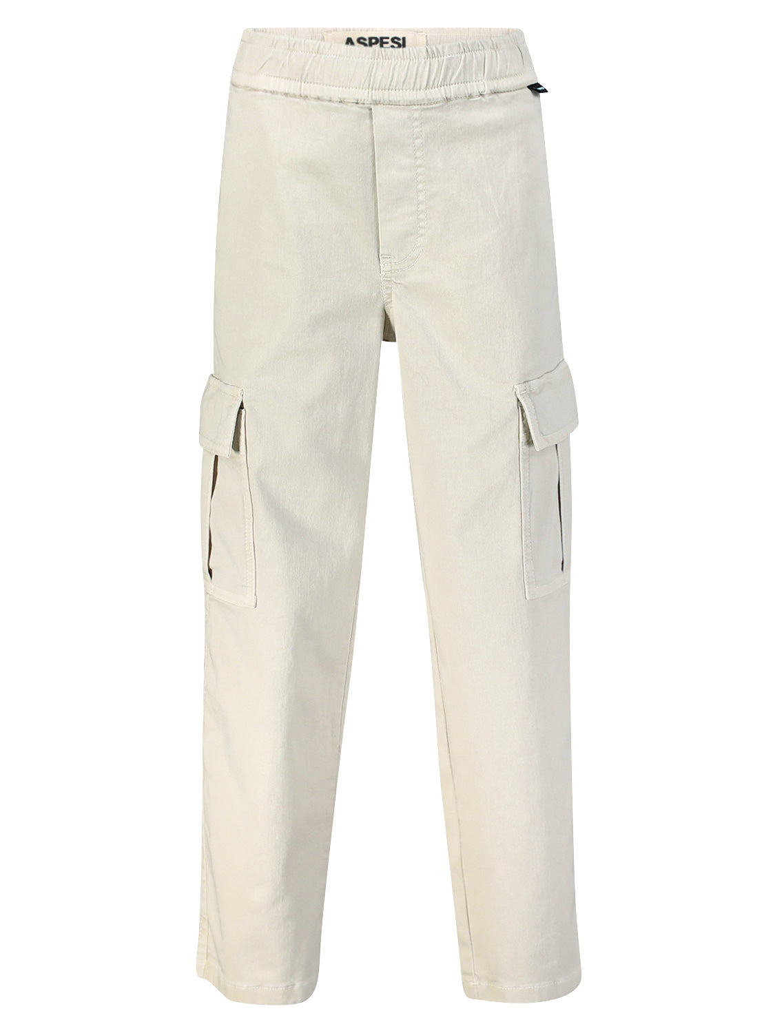 Aspesi Kids Cargo Trousers Beige in Beige 6901088192-1.jpg | NICKIS.com