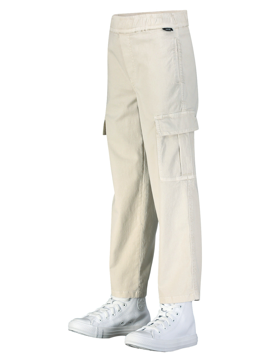 Aspesi Kids Cargo Trousers Beige in Beige 6901088192-5.jpg | NICKIS.com