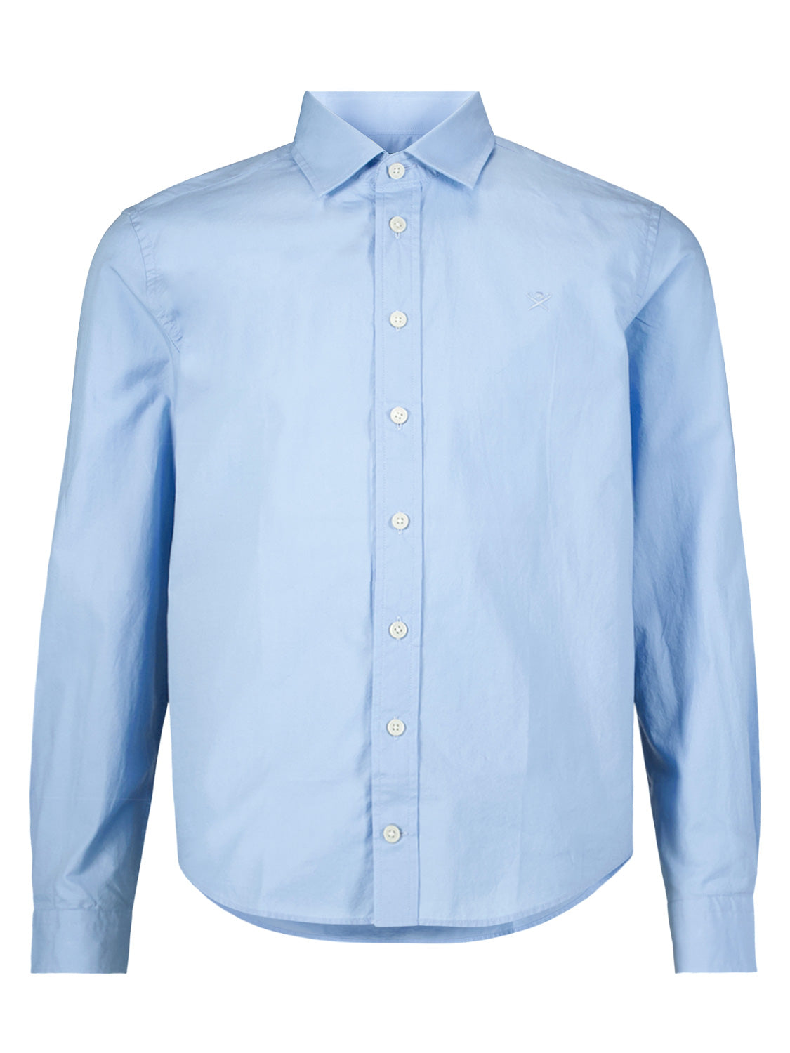 Hackett London Kids shirt Blue in Blue 6901105409-1.jpg | NICKIS.com