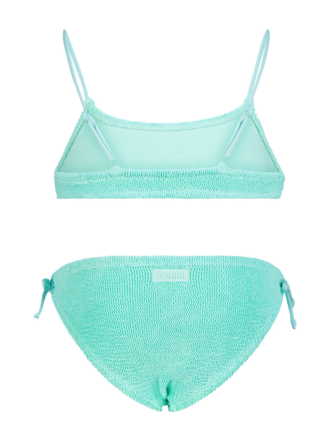 MC2 Saint Barth Kids bikini Jaiden W Turquoise in Turquoise 6901114166-4.jpg | NICKIS.com